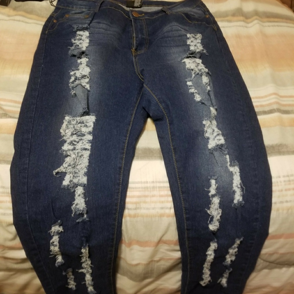 Plus size fashion nova jeans 3x